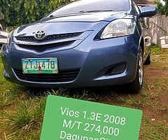 Toyota Vios 1.3 E 2008 manual