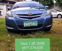 Toyota Vios 1.3 E 2008 manual