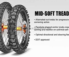 Metzler MC360 Mid/soft MX /enduro tyres 21/19 brand new