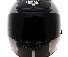 Bell Qualifier DLX Motorbike /Motorcycle Helmet - Rally Matt Titanium with transitional visor - Image 4/4