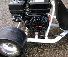 Drift Trike x2 large frame fat Tyre drift buggy 6.5hp reliable 4 stroke engine