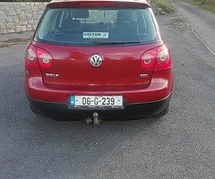 2007 Volkswagen golf 1.9 Tdi Nct 1/20 - Image 3/6