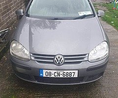 Golf 1,4 petrol for parts or 550 all car