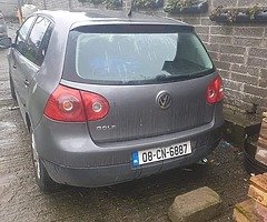 Golf 1,4 petrol for parts or 550 all car