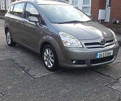 05 Toyota Verso Low milage 7 Seater nct till 2/20