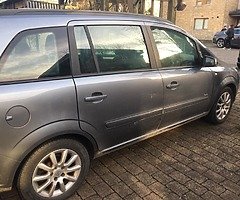 2006 opel Zafira cloth