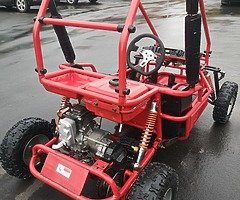 Petrol Kids two seater go cart beach buggy