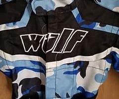 Kids wulfsport all in 1 size M