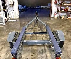 Escort galvanised boat trailer