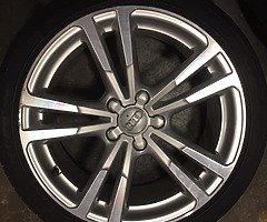 18’ Genuine Audi S Line 5x112 alloy wheels