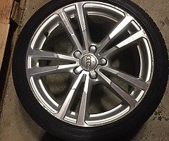 18’ Genuine Audi S Line 5x112 alloy wheels - Image 3/6