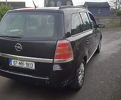 Opel zafira 1.6 7 seater