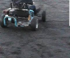 Very good petrol go cart very fast