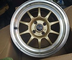 Genuine rota gt3 alloys x4 15inch - Image 5/9