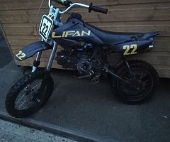 110cc semi auto pit bike for breaking might sell whole bike needs a fly wheel an stator plate pm me