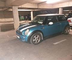 Mini Cooper driving great