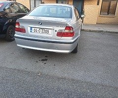 BMW 3 series 2L diesel E46 silver