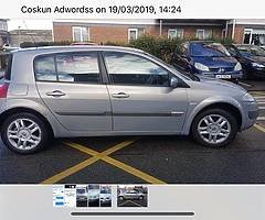 Renault Megane NCT AND TAXED - Image 4/4