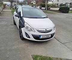 Opel corsa special edition taxed no test