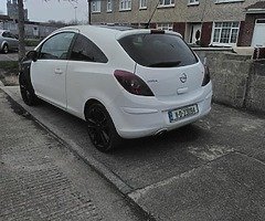 Opel corsa special edition taxed no test