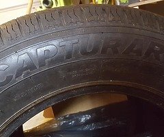 2 Brand new tires ,strengthened.225/65R 16C