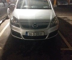 Opel zafira year 2006 nct February 2020 tax road and 11 2019 orching very good - Image 4/5