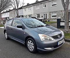 2005 HONDA CIVIC 1.4 HATCHBACK , NEW NCT JUST PASSED 03-20 , DRIVES 100% , STRAIGHT SALE ONLY