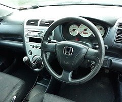 2005 HONDA CIVIC 1.4 HATCHBACK , NEW NCT JUST PASSED 03-20 , DRIVES 100% , STRAIGHT SALE ONLY