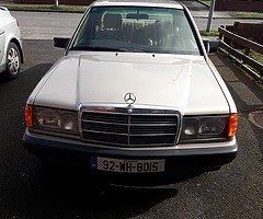 Mercedes 190E 1992, 58,000 miles, 1 owner Excellent Condition, NCT Feb 19