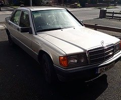 Mercedes 190E 1992, 58,000 miles, 1 owner Excellent Condition, NCT Feb 19