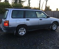 Subaru Forster 2.0 Manual