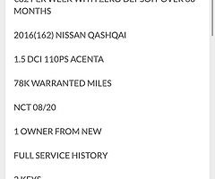 2016 Nissan Qashqui Finance this car from €64 P/W - Image 9/10