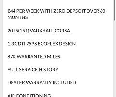 2015 Vauxhall Corsa Finance this car from €30 P/W - Image 9/10