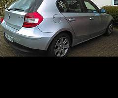 BMW 116, 1.6 petrol, 2005, very clean car, NCT till 10/19, new timming chain fitted a year ago!