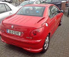 2005 Peugeot 206 Cc Convertible