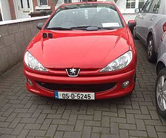 2005 Peugeot 206 Cc Convertible