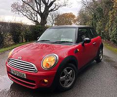 Mini Cooper One D 1.6 Diesel tax and test 2009