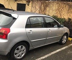 03 corolla 1.4 vvti