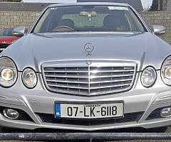 07 Mercedes E220 CDI MANUAL FACELIFT NCT & TAX ELEGANCE