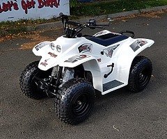 Quadzila buzz 50 kids quad demo model from muckanfun