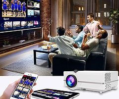 Projector,Upgraded 3000 Lux LED Video Projector Mini Portable HDMI 1080P Home Cinema Supports Full H - Image 5/7