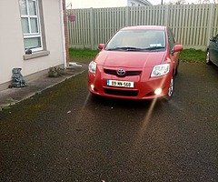 2009 toyota auris van manual strata model