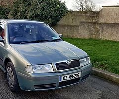 Skoda Octavia taxed til end of month