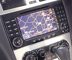 Mercedes clk, e Sat navigation radio