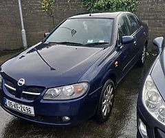 2005 Nissan Almera 1.5 NCT End Jan 2020 Manual Transmission