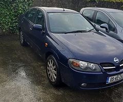 2005 Nissan Almera 1.5 NCT End Jan 2020 Manual Transmission