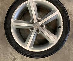 Genuine 18” Audi wheels and tyres - Image 4/8