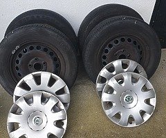 Tyres 195/65/R15 Skoda octavia 2