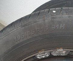 Tyres 195/65/R15 Skoda octavia 2