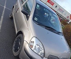 Toyota yaris nct6/20 tax 4/20